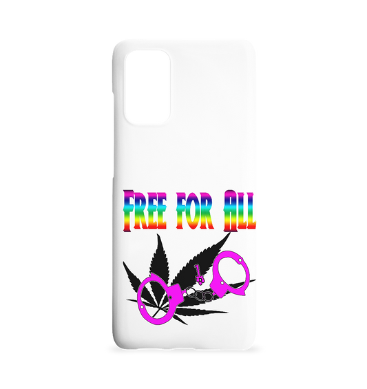 Free for All - black w+u - Samsung S20+ Handyhülle